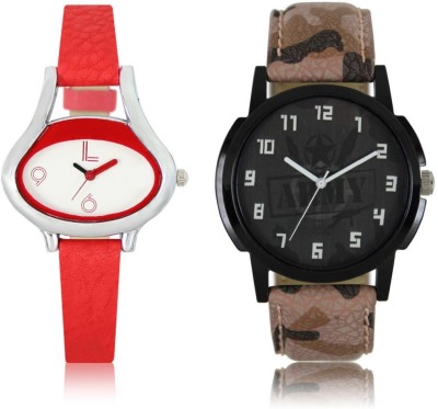 Elife 03-0206-COMBO Couple analogue Combo Watch for Men and Women Watch  - For Couple   Watches  (Elife)