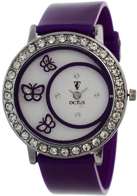 

On Time Octus Diamond Butterfly Watch - For Women