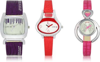 Elife 0205-0206-0207-COMBO Multicolor Dial analogue Watches for Women (Pack Of 3) Watch  - For Women   Watches  (Elife)