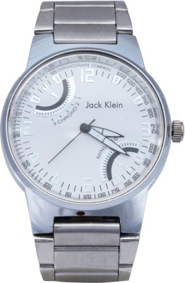 Jack Klein Formal Stylish Round Dial Metal Strap Analog Watch  - For Men   Watches  (Jack Klein)