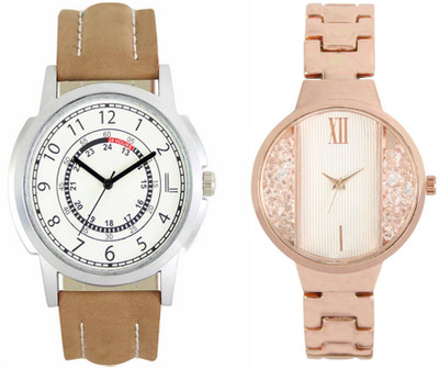 

SRK ENTERPRISE LR 0017_217 Men & Women Combo Watch - For Couple