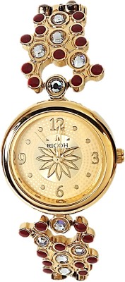Ricoh FANCY GOLD PLATED METAL STRAP Watch  - For Women   Watches  (Ricoh)