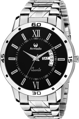 Armado AR-101-BLK Day & Date Watch  - For Men   Watches  (Armado)