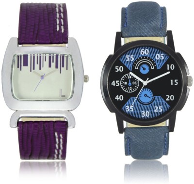 Elife 02-0207-COMBO Couple analogue Combo Watch for Men and Women Watch  - For Couple   Watches  (Elife)