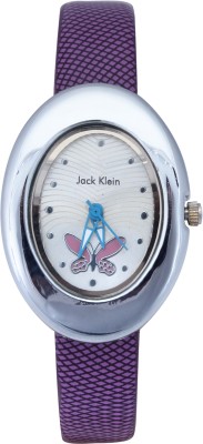 Jack Klein Synthetic Leather Analog Oval Wrist Watch  - For Women   Watches  (Jack Klein)