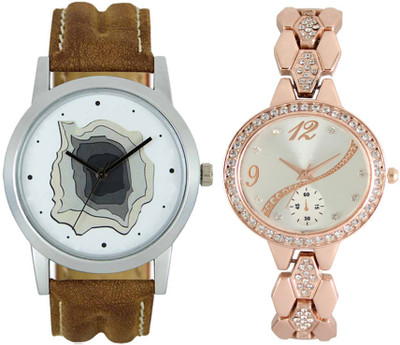 SRK ENTERPRISE LR 009_215 Men & Women Combo Watch  - For Couple   Watches  (SRK ENTERPRISE)