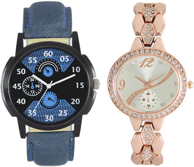 

SRK ENTERPRISE LR 002_215 Men & Women Combo Watch - For Couple