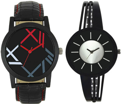 View SRK ENTERPRISE LR 0012_212 Men & Women Combo Watch  - For Couple Wrist Watches Price Online(SRK ENTERPRISE)