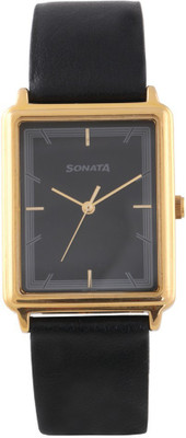 

Sonata 77084YL02 Essentials Watch - For Men