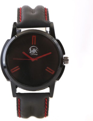 HK Nimay HKN-005 Awesome Black Dial with red needle Watch Watch  - For Men   Watches  (HK Nimay)
