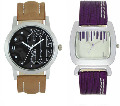 

SRK ENTERPRISE LR 0014_207 Men & Women Combo Watch - For Couple