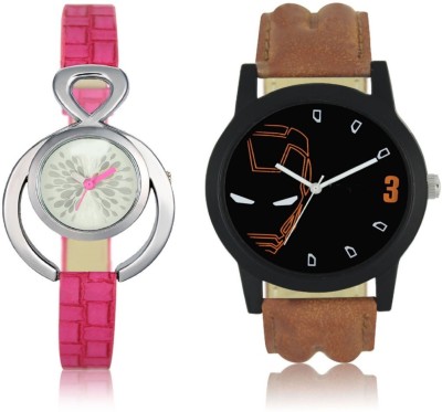 Elife 04-0205-COMBO Couple analogue Combo Watch for Men and Women Watch  - For Couple   Watches  (Elife)