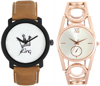

SRK ENTERPRISE LR 0018_213 Men & Women Combo Watch - For Couple