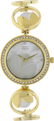 Buy Titan Women s Raga Garden of Eden Quartz Metal and Brass