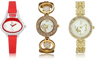 Elife 0203-0204-0206-COMBO Multicolor Dial analogue Watches for Women (Pack Of 3) Watch  - For Women   Watches  (Elife)