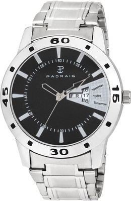 View Padraig Corporate Stylish DAY AND DATE Fusion Wristwatch Corporate Stylish DAY AND DATE Fusion Wristwatch Watch  - For Men Wrist Watches Price Online(Padraig)