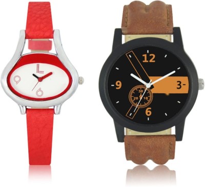 Elife 01-0206-COMBO Combo analogue Watch for Men and Women Watch  - For Couple   Watches  (Elife)