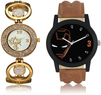 Elife 04-0204-COMBO Couple analogue Combo Watch for Men and Women Watch  - For Couple   Watches  (Elife)