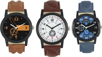 

Codice Mens watches combo CDE209 Leather Strap Watch - For Men