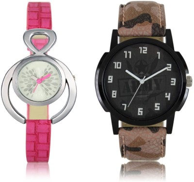 Elife 03-0205-COMBO Couple analogue Combo Watch for Men and Women Watch  - For Couple   Watches  (Elife)