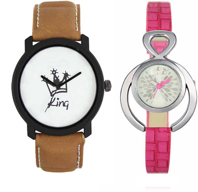 

SRK ENTERPRISE LR 0018_205 Men & Women Combo Watch - For Couple