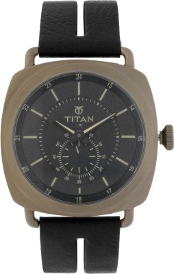 Titan 90027QL02J Purple Analog Watch  - For Men   Watches  (Titan)