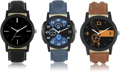 Elife 01-02-05-COMBO Multicolor Dial analogue Watches for men(Pack Of 3) Watch  - For Men   Watches  (Elife)