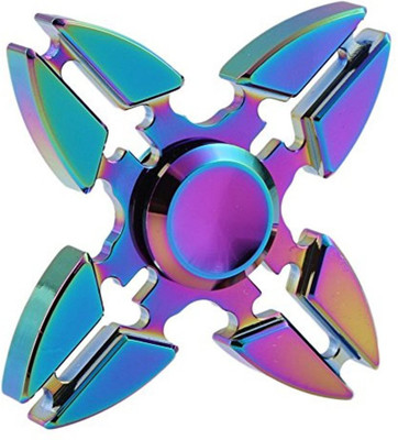 

ShopyBucket Star Shield High Speed Finger Spinner, Stress Reducer EDC Toy-K3(Multicolor)