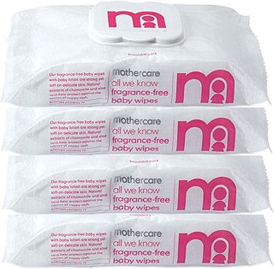 

Mothercare All We Know Fragrance-Free Baby Wipes - 72 Wipes(4 Pieces)