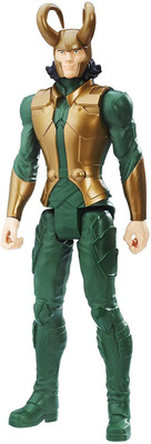 

Hasbro Marvel Titan Hero Series 12-inch Loki Figure(Multicolor)