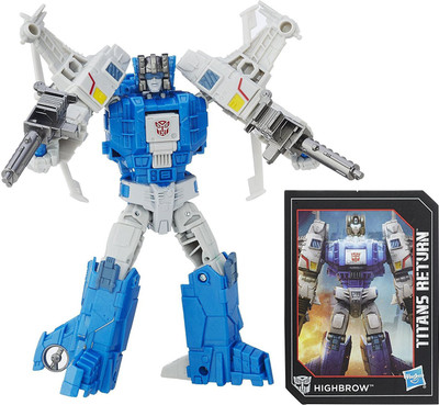 

Hasbro Transformers Generations Titans Return Titan Master Xort and Highbrow(Multicolor)
