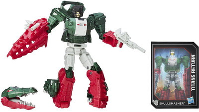 

Hasbro Transformers Generations Titans Return Titan Master Grax and Skullsmasher (6.41 cm)(Multicolor)