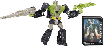 

Hasbro Transformers Generations Titans Return Titan Master Furos and Hardhead (6.41 cm)(Multicolor)