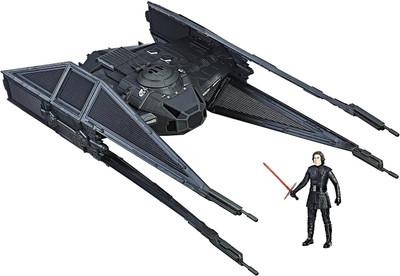 

Hasbro Star Wars Force Link Kylo Ren's Tie Silencer and Kylo Ren Tie Pilot Figure(Multicolor)