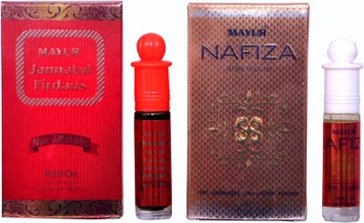 

Mayur Jannat Firdaus and Nafiza (2pcs of 8ml) Floral Attar(Jannat ul Firdaus)