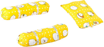 

Baybee Pillow and Bolster Set (Yellow) Pillow and Bolster Crib Bedding(Fabric, Yellow)
