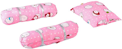 

Baybee Pillow and Bolster Set (Pink) Pillow and Bolster Crib Bedding(Fabric, Pink)