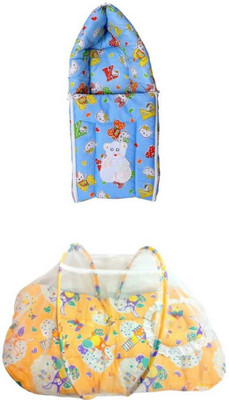 

SpringLoom 3 IN 1 SLEEPING BAG & PREMIUM BABY FOLDABLE MOSQUITO NET (BABY GIFT COMBO) (Multicolor)(Multicolor)