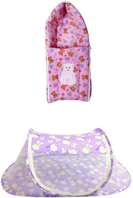 

SpringLoom 3 IN 1 SLEEPING BAG & PREMIUM BABY FOLDABLE MOSQUITO NET (BABY GIFT COMBO) 43 (Multicolor)(Multicolor)