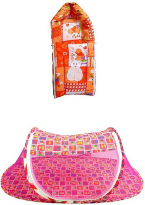 

SpringLoom 3 IN 1 SLEEPING BAG & PREMIUM BABY FOLDABLE MOSQUITO NET (BABY GIFT COMBO) 43 (Multicolor)(Multicolor)