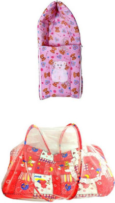 

SpringLoom 3 IN 1 SLEEPING BAG & BABY BEDDING SET (BABY GIFT COMBO) 43 (Multicolor)(Multicolor)