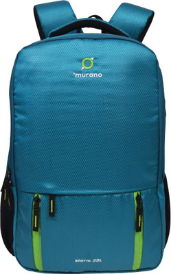 

Murano Strom 33 Ltr T Green Smart school 33 L Backpack(Blue), White
