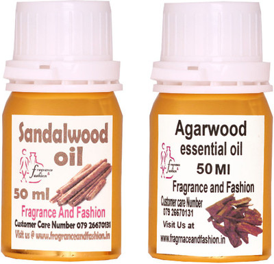 

Fragrance And Fashion Sandalwood and Agarwood(100 ml)