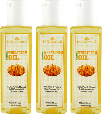 

Park Daniel Premium Cold Pressed Wheatgerm oilCombo pack of 3 bottles of 100 ml(300 ml) Hair Oil(300 ml)