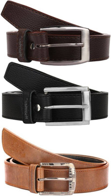 

LAER Men & Women Casual Multicolor Synthetic Belt, Multicolour