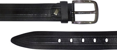 

Style 98 Men Casual, Formal, Party Black Genuine Leather Belt