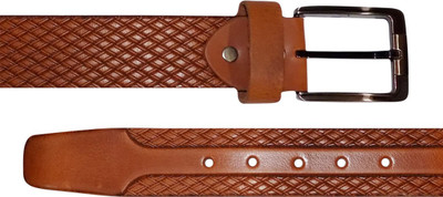 

Style 98 Men Casual, Formal, Party Brown Genuine Leather Belt