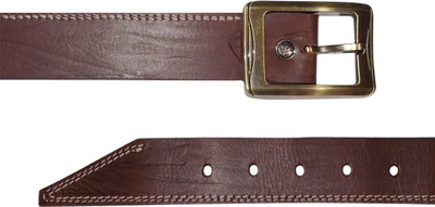 

Style 98 Men Casual, Formal, Party Brown Genuine Leather Belt