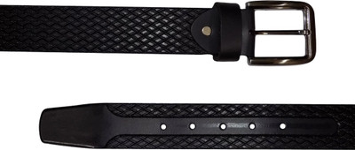 

Style 98 Men Casual, Formal, Party Black Genuine Leather Belt