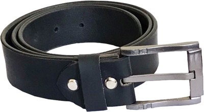 

Nifty Fashion Men Casual, Party, Formal, Evening Black Genuine Leather Belt, Dark grey